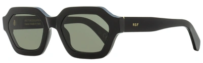 Retrosuperfuture Unisex Geometric Sunglasses Pooch F52 Black 54mm In Green