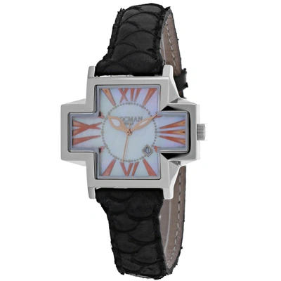 Locman Women's Italy Plus Mother Of Pearl Dial Watch In Silver