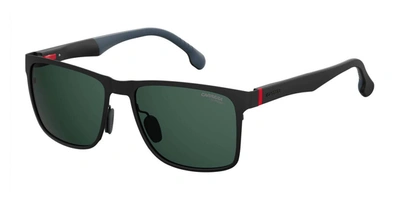 Carrera Ca8026s Qt 0003 Rectangular Sunglasses In Green