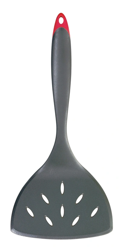 Cuisipro Fiberglass 11.25-inch Wide Perforated Turner In Black
