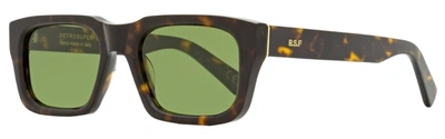 Retrosuperfuture Unisex Geometric Sunglasses Augusto 1hf 3627 Havana 53mm In Green