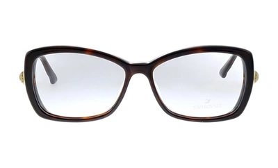 Swarovski Sk 4080 Square Eyeglasses In White