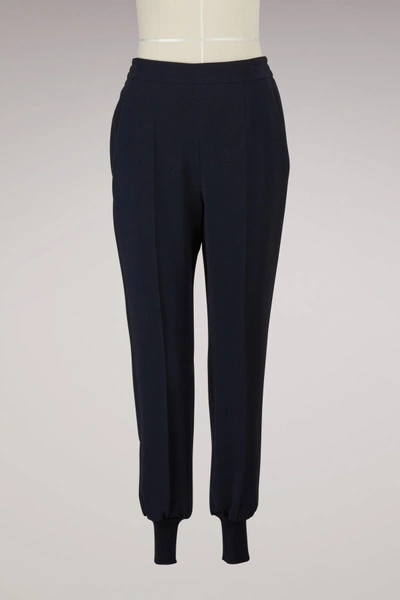 Stella Mccartney Julia Cady Stretch Pants In 4061 - Midnight