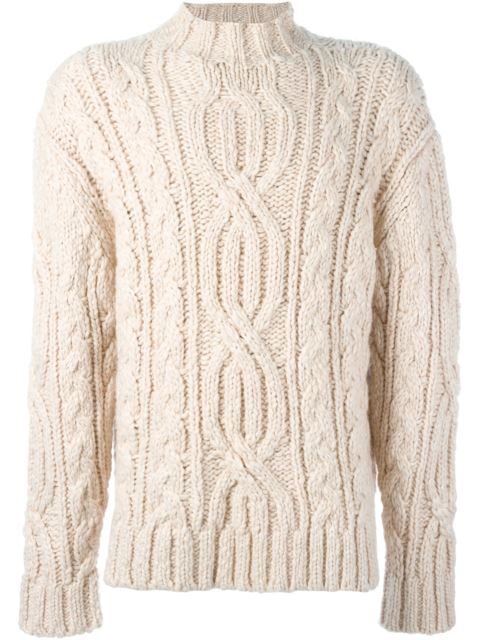 Loewe Cable Knit Sweater | ModeSens