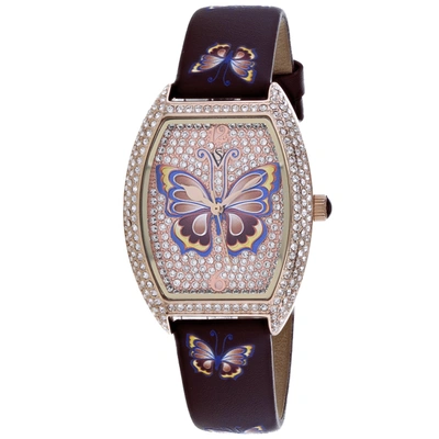 Christian Van Sant Women's Papillon Gold Dial Watch