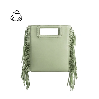 Melie Bianco Jamie Mint Recycled Vegan Crossbody Bag In Green