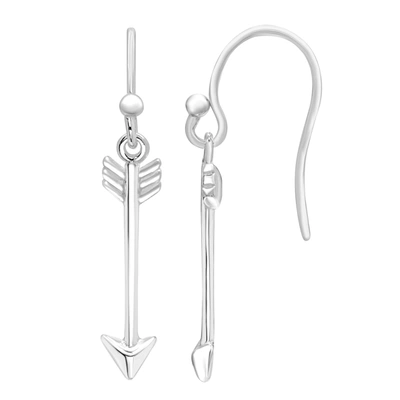 A & M Sterling Silver Arrow Earrings