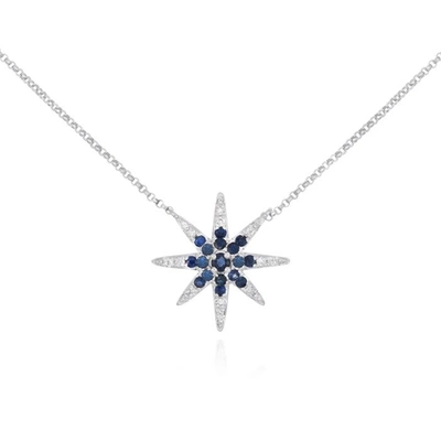 Diana M. Diamond Necklace In Silver