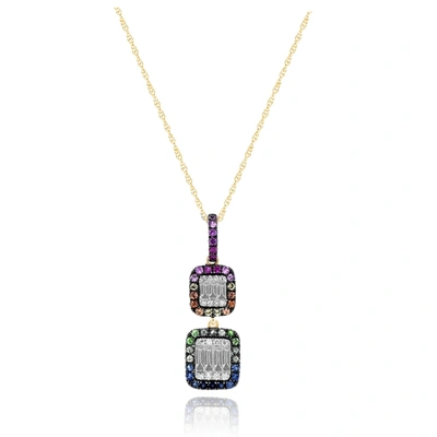 Diana M. Diamond Necklace In White