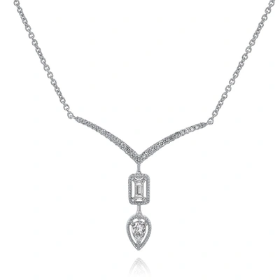 Diana M. Diamond Necklace In Gold