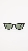 Ray Ban Original Wayfarer Square-frame Sunglasses In Brown