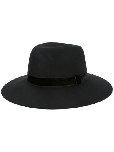 Rag & Bone Zoe Wool Fedora - Black