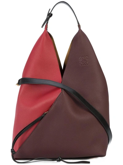 Loewe Red & Burgundy Sling Bag