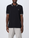 Fred Perry Polo Shirt  Men Color Blue 2