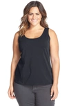 Nic + Zoe Perfect Tank In Midnight