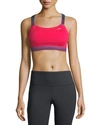 Brooks Juno High-impact Sports Bra In Dahlia/ Market Haze