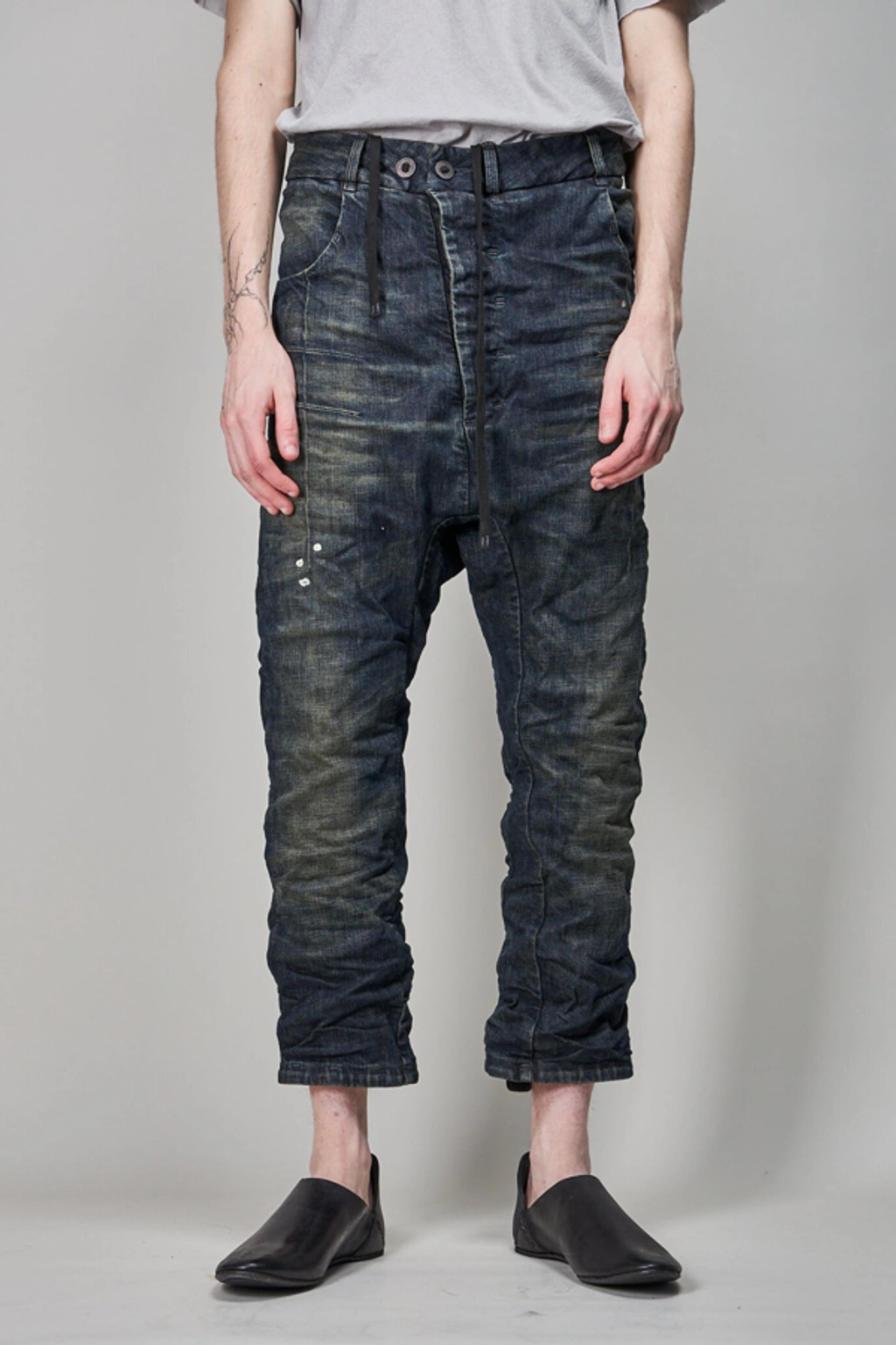 Boris Bidjan Saberi P15.1, Dirty Dark Denim | ModeSens