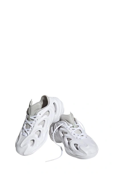 Adidas Originals Kids' Adifom Q Sneaker In White/ Grey/ Grey