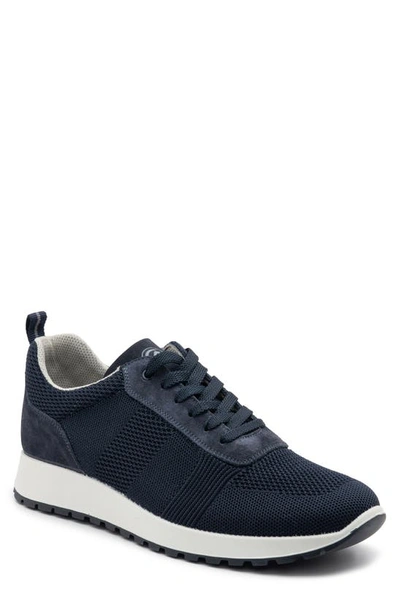 Ara Magna Gore-tex® Waterproof Sneaker In Navy Knit