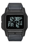 Nixon Regulus Digital Watch, 46mm In Black/black Camo