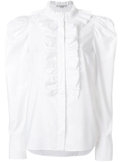 Stella Mccartney Ruffled Blouse In White