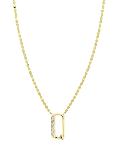 Lana Get Personal Initial Pendant Necklace With Diamonds In Q