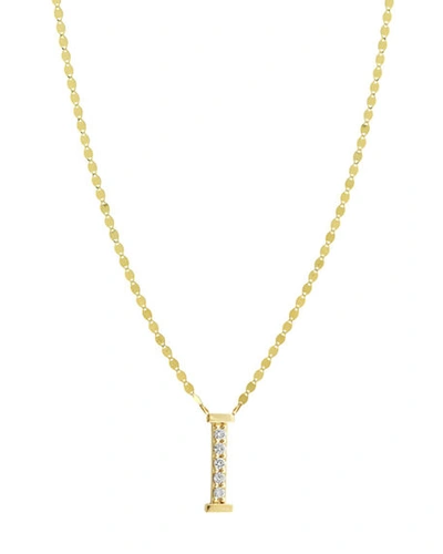 Lana Get Personal Initial Pendant Necklace With Diamonds