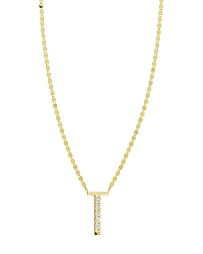 Lana Get Personal Initial Pendant Necklace With Diamonds In T