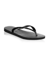 Havaianas Allure Maxi Embellished Rubber Flip-flops In Black