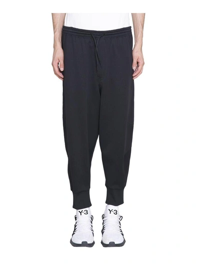 Y-3 Striped Track Pants In Nero