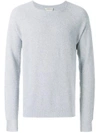 Al Duca D'aosta Brushed Casual Sweater In Grey