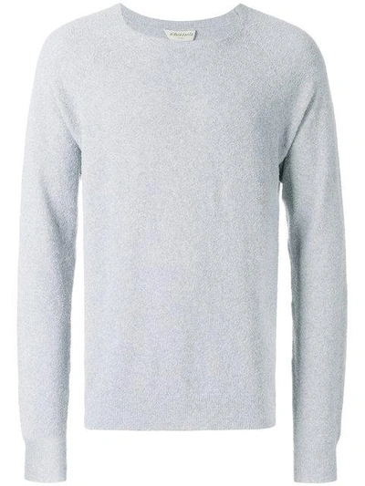 Al Duca D'aosta Brushed Casual Sweater In Grey