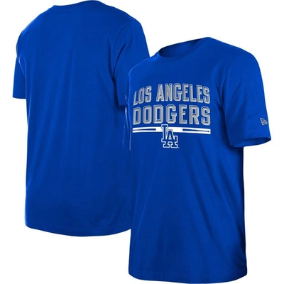New Era Royal Los Angeles Dodgers Batting Practice T-shirt