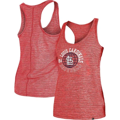 New Era Red St. Louis Cardinals Active Racerback Tank Top