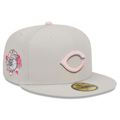 New Era Men's  Khaki Cincinnati Reds 2023 Mother's Day On-field 59fifty Fitted Hat