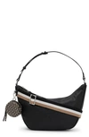 Hugo Boss Large Addison Shoulder Bag In Black