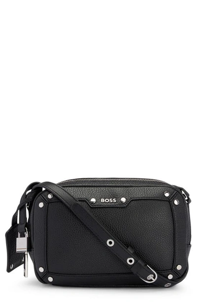 Hugo Boss Ivy Crossbody Bag In Black