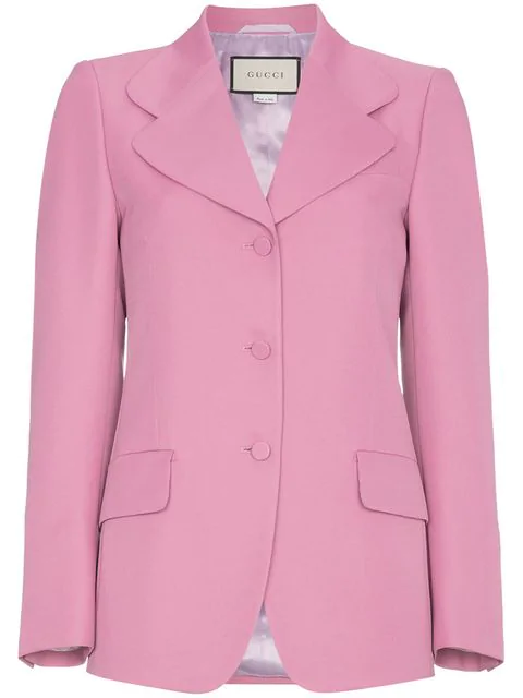 gucci pink blazer