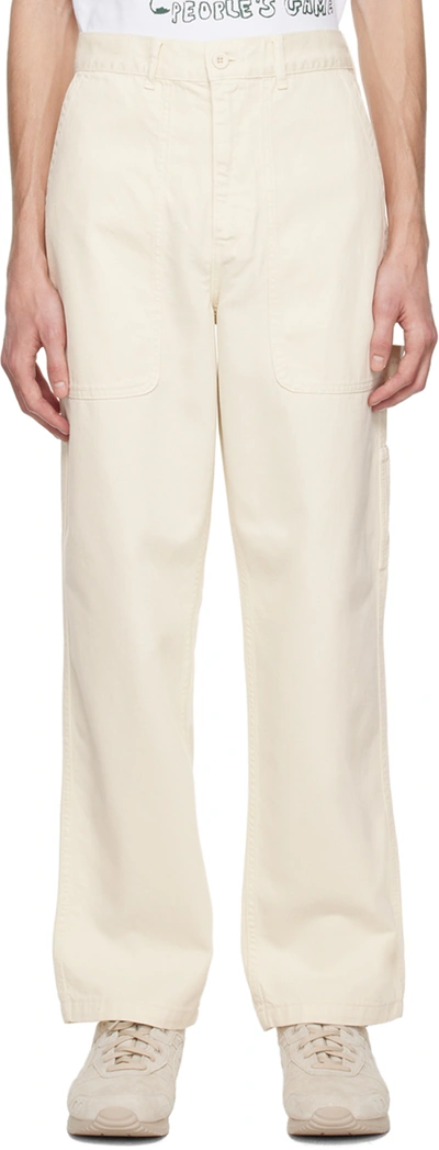 Palmes Off-white Broom Trousers