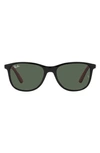 Ray Ban 49mm Square Sunglasses In Dark Green