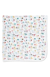 Magnetic Me Sea The World Swaddle Blanket In White