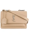 Saint Laurent Medium Sunset Bag - Neutrals