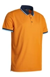 Abacus Myrick Golf Polo In Amber