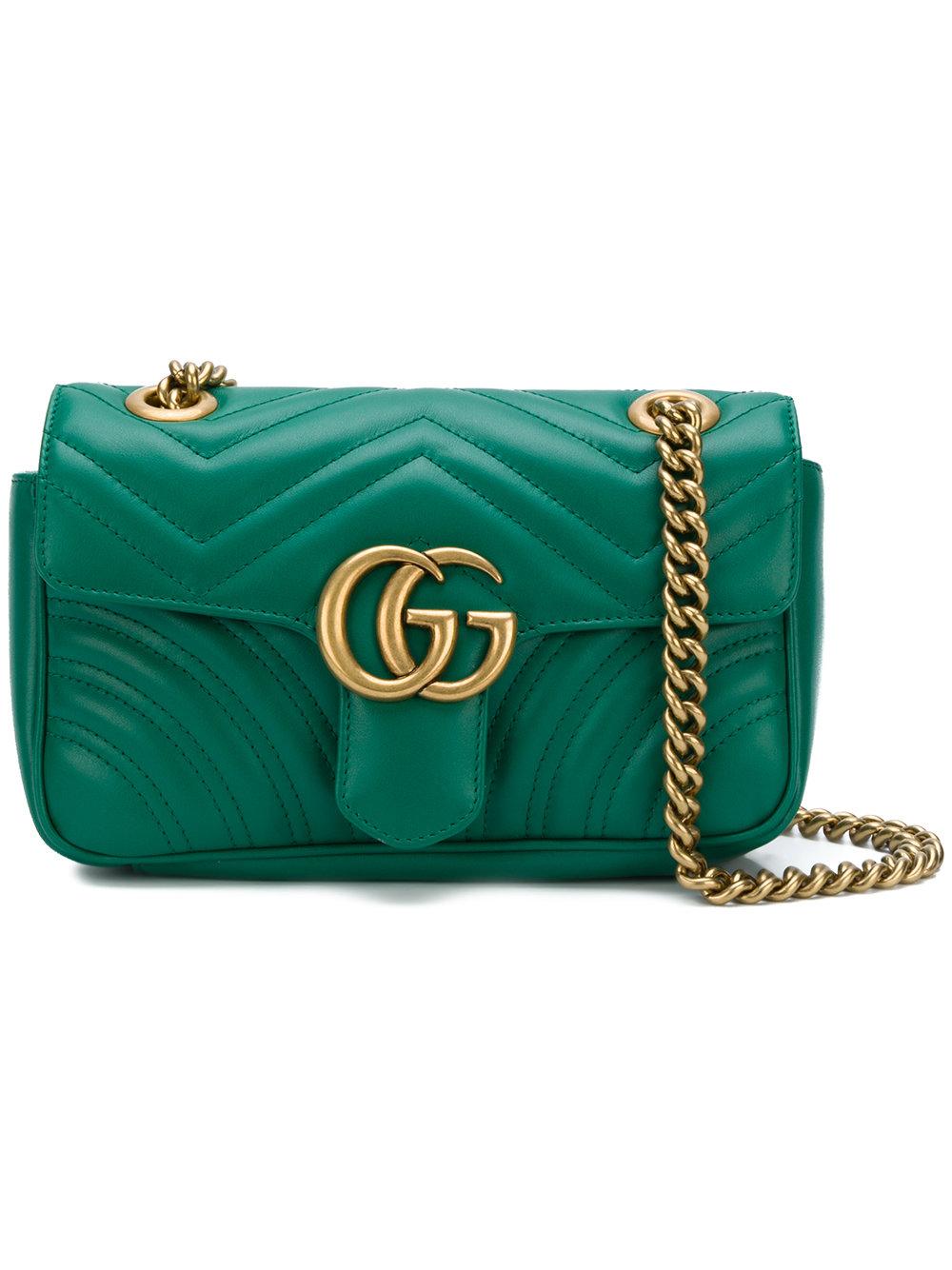 gucci marmont mini green