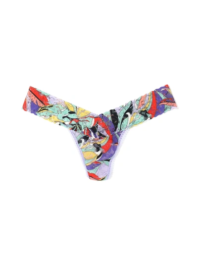 Hanky Panky Printed Daily Lace™ Low Rise Thong In Multicolor