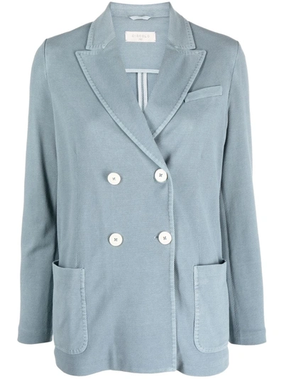 Circolo 1901 Double Breasted Jacket In Grey