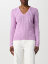 Polo Ralph Lauren Sweater  Woman Color Lilac
