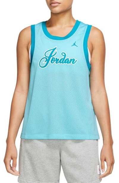 Jordan Jersey 23 Tank Top In Blue