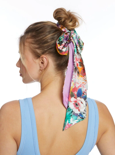 Robert Graham Almost Paradise Skinny Scarf In Multi