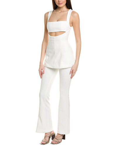 Misha Costanza Jumpsuit In Ivory